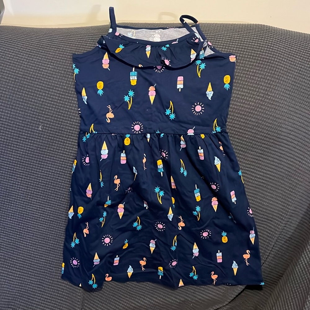 Girls Navy blue dress from Carters never worn